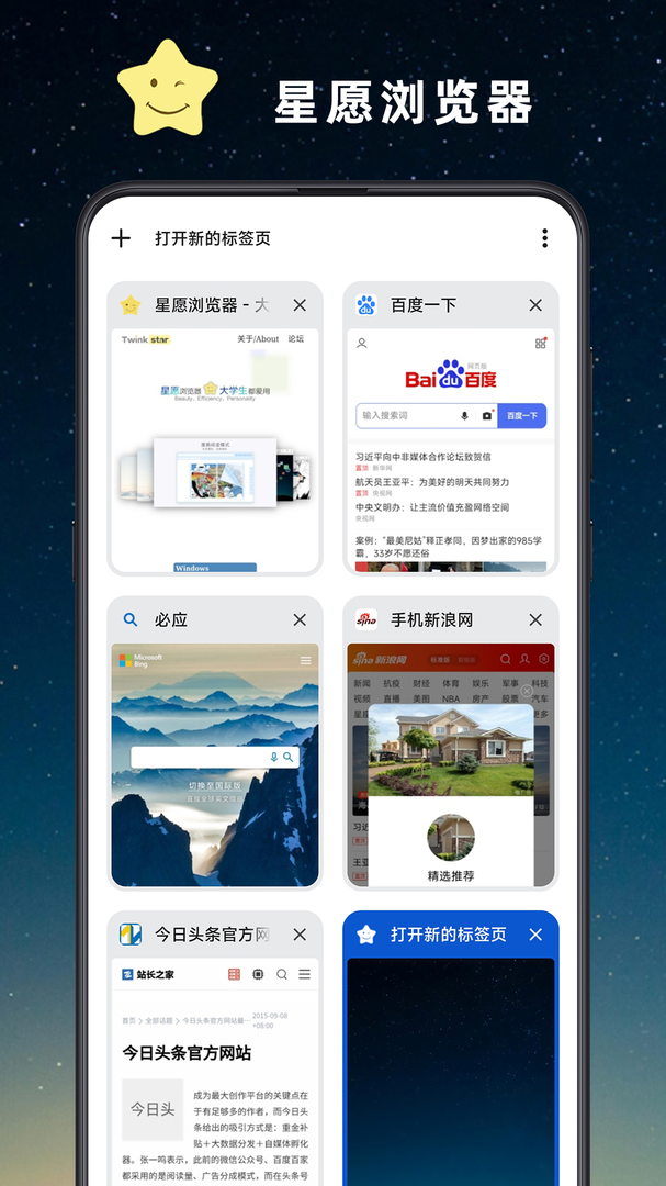 星愿浏览器手机版截图3