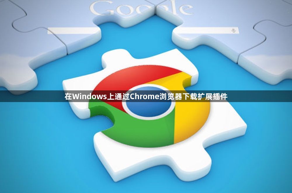 在Windows上通过Chrome浏览器下载扩展插件1