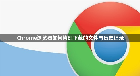 Chrome浏览器如何管理下载的文件与历史记录1
