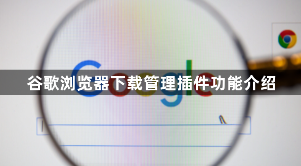 谷歌浏览器下载管理插件功能介绍1