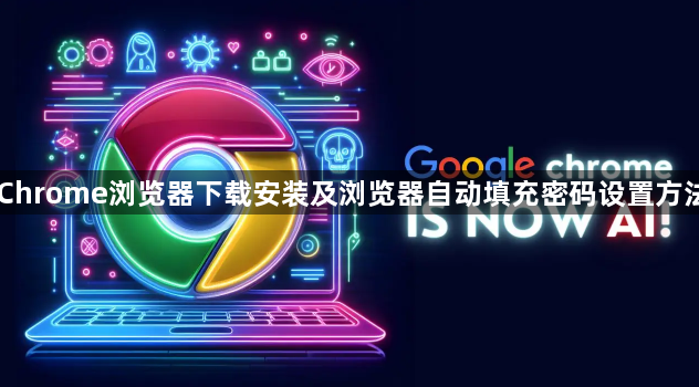 Chrome浏览器下载安装及浏览器自动填充密码设置方法1