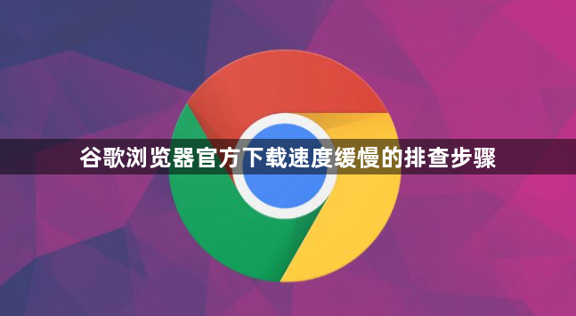 谷歌浏览器官方下载速度缓慢的排查步骤1