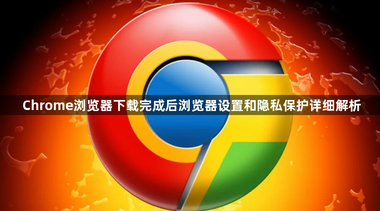 Chrome浏览器下载完成后浏览器设置和隐私保护详细解析1