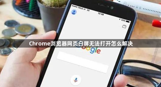 Chrome浏览器网页白屏无法打开怎么解决1