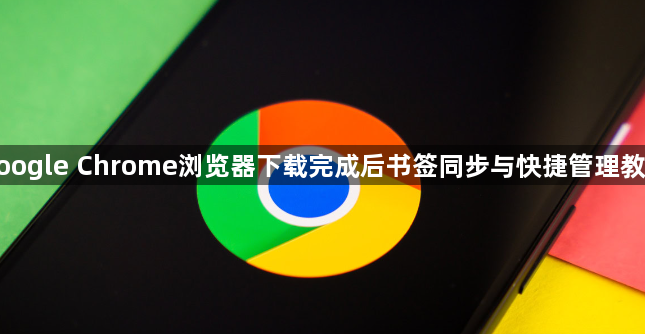 google Chrome浏览器下载完成后书签同步与快捷管理教程1