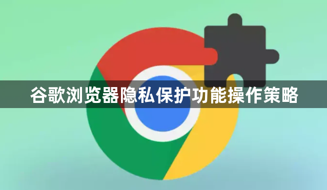 谷歌浏览器隐私保护功能操作策略1