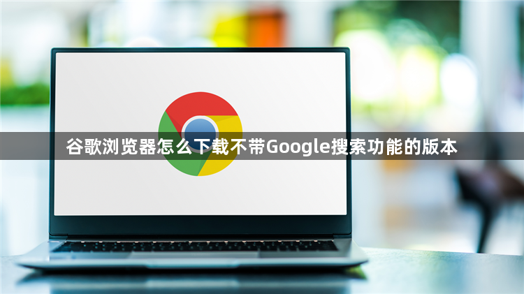 谷歌浏览器怎么下载不带Google搜索功能的版本1