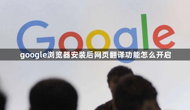 google浏览器安装后网页翻译功能怎么开启1