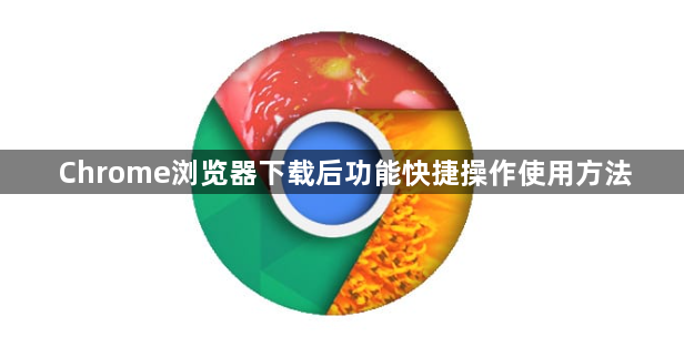 Chrome浏览器下载后功能快捷操作使用方法1