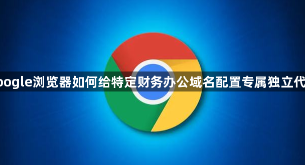 google浏览器如何给特定财务办公域名配置专属独立代理1