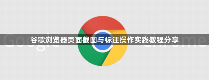 谷歌浏览器页面截图与标注操作实践教程分享1