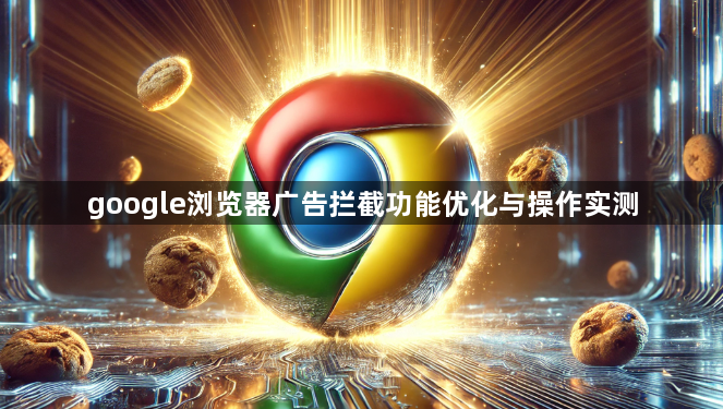 google浏览器广告拦截功能优化与操作实测1