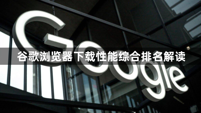 谷歌浏览器下载性能综合排名解读1