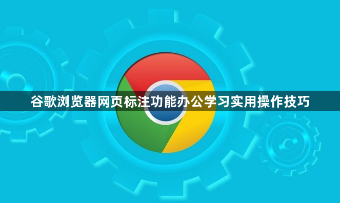 谷歌浏览器网页标注功能办公学习实用操作技巧1