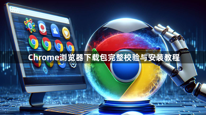 Chrome浏览器下载包完整校验与安装教程1
