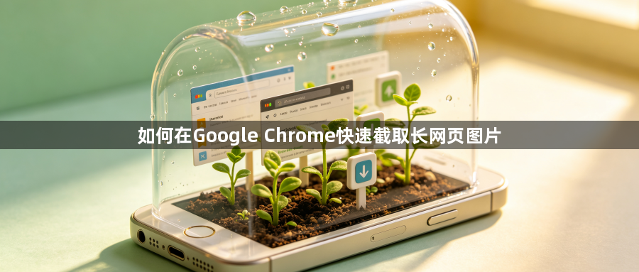 如何在Google Chrome快速截取长网页图片1