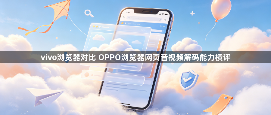 vivo浏览器对比 OPPO浏览器网页音视频解码能力横评1