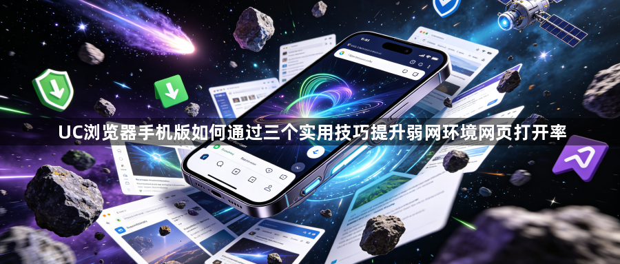 UC浏览器手机版如何通过三个实用技巧提升弱网环境网页打开率1