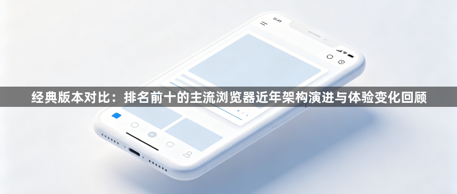 经典版本对比：排名前十的主流浏览器近年架构演进与体验变化回顾1