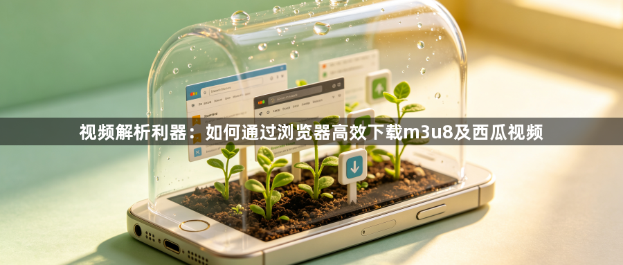 视频解析利器：如何通过浏览器高效下载m3u8及西瓜视频1