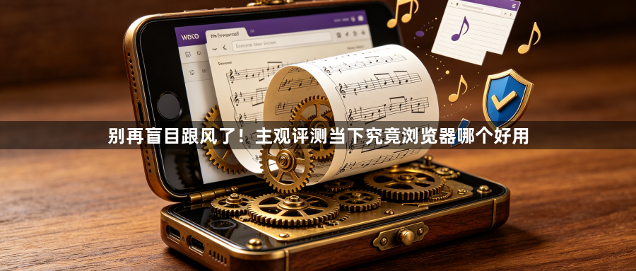别再盲目跟风了！主观评测当下究竟浏览器哪个好用1