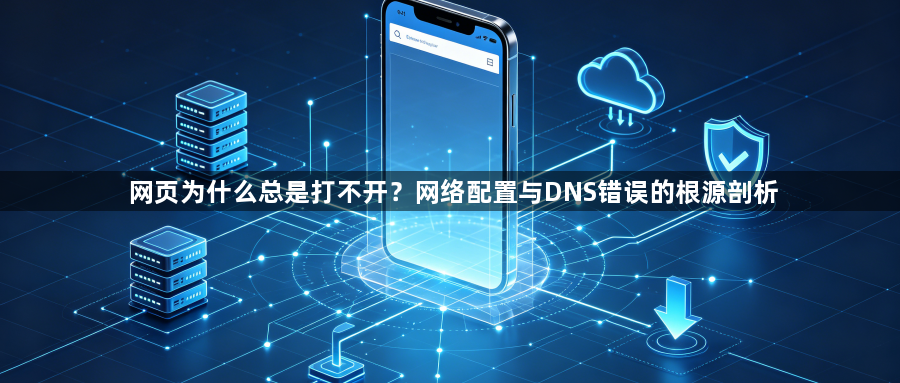 网页为什么总是打不开？网络配置与DNS错误的根源剖析1
