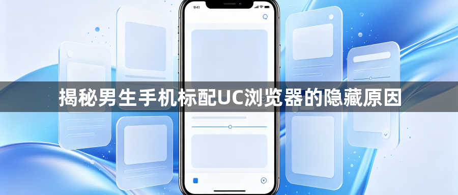 揭秘男生手机标配UC浏览器的隐藏原因1