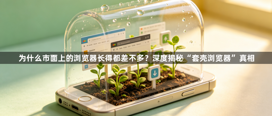 为什么市面上的浏览器长得都差不多？深度揭秘“套壳浏览器”真相1