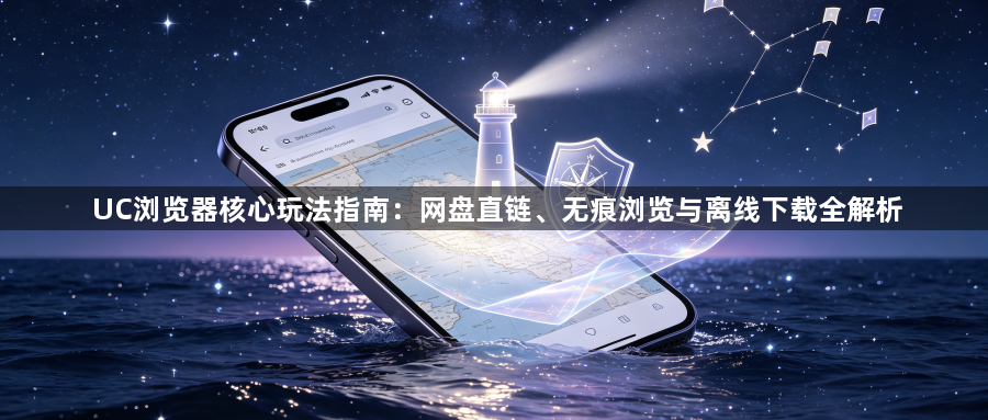UC浏览器核心玩法指南：网盘直链、无痕浏览与离线下载全解析1