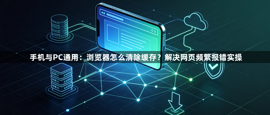 手机与PC通用：浏览器怎么清除缓存？解决网页频繁报错实操1