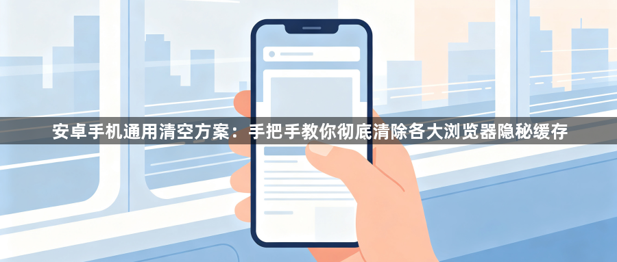 安卓手机通用清空方案：手把手教你彻底清除各大浏览器隐秘缓存1