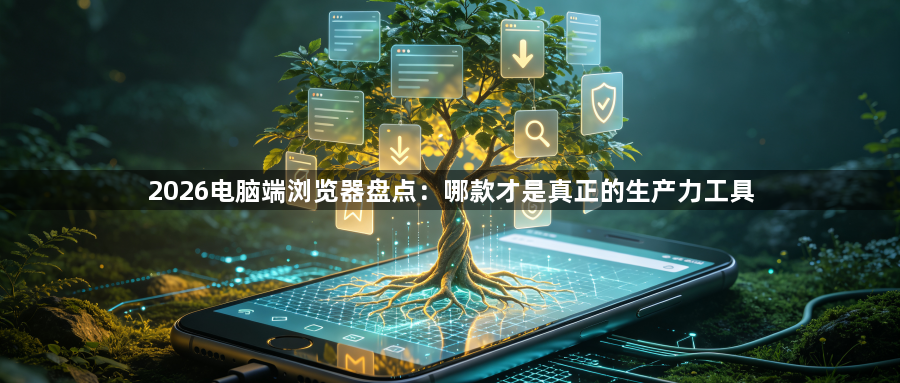 2026电脑端浏览器盘点：哪款才是真正的生产力工具1