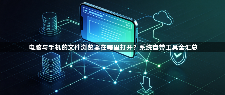 电脑与手机的文件浏览器在哪里打开？系统自带工具全汇总1