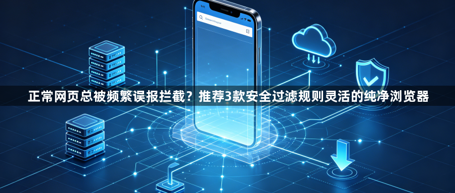 正常网页总被频繁误报拦截？推荐3款安全过滤规则灵活的纯净浏览器1