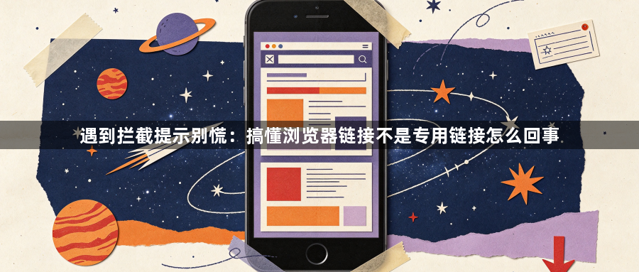 遇到拦截提示别慌：搞懂浏览器链接不是专用链接怎么回事1