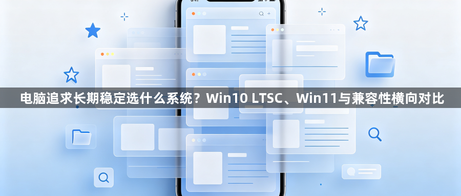 电脑追求长期稳定选什么系统？Win10 LTSC、Win11与兼容性横向对比1
